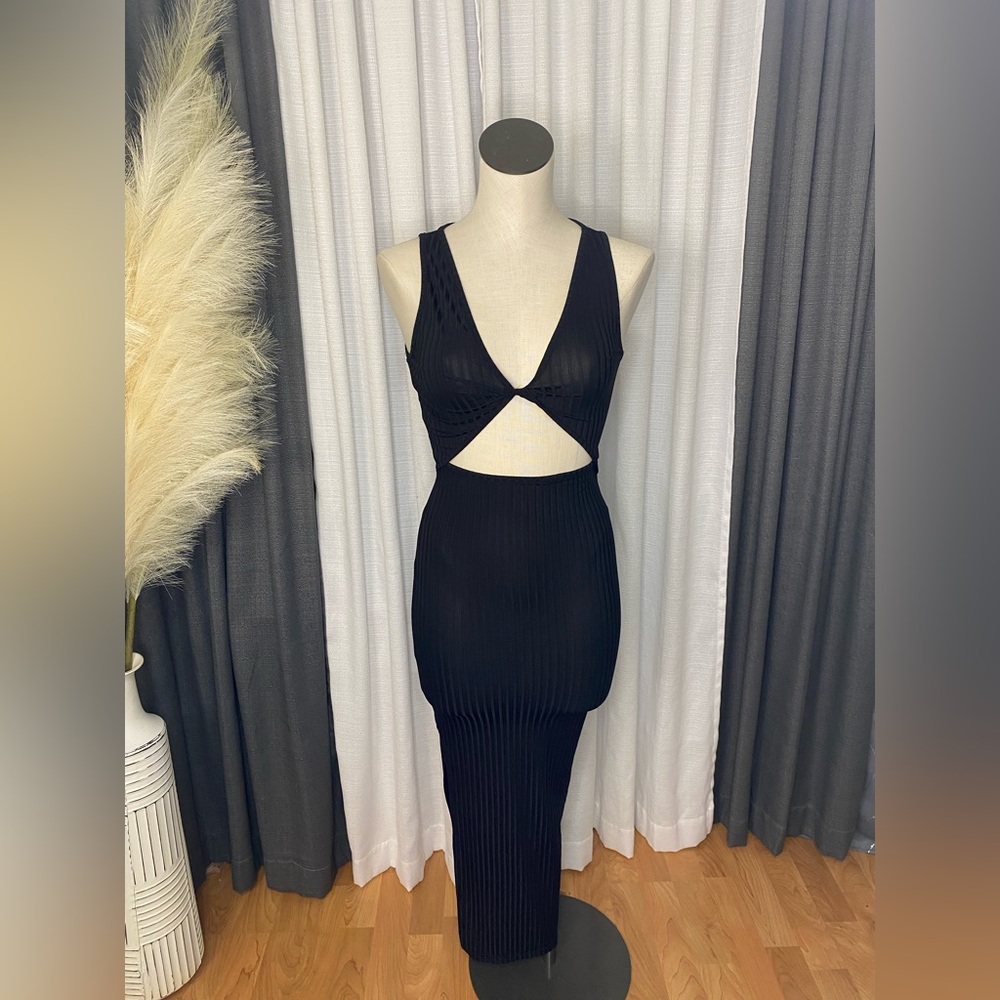Very sexy two way black dress